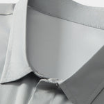 Ensemble — chemise à imprimé montagne et rivière à l'encre & short de bain mi-long à cordon