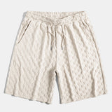 Ensemble — chemise en éponge à damier & short