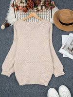 Pénélope | Pull ample en grosse maille à large encolure