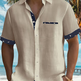 LAPEL SUMMER SHIRT FOR MEN