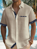 LAPEL SUMMER SHIRT FOR MEN