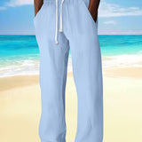 LOOSE DRAWSTRING TROUSERS FOR MEN