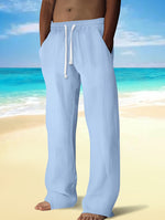 LOOSE DRAWSTRING TROUSERS FOR MEN