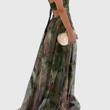 Caroline — Robe Maxi Fleurie