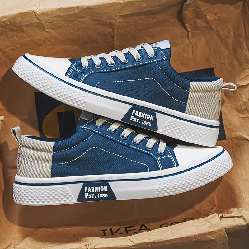 CUSHIONED LACE UP SHOES FOR MEN