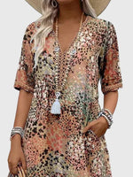 Robe Midi Florale Élégante