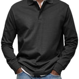 LUXURY LONG-SLEEVED POLO