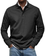 LUXURY LONG-SLEEVED POLO
