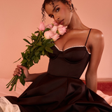 Olympe | Robe midi élégante