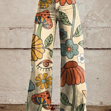 Solène — Pantalon Motif Sauvage Doux