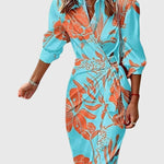 Everly — Robe Wrap Élégante avec Imprimé