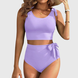 Auriane — Ensemble de Bikini Deux Pièces Taille Haute