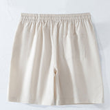 Ensemble Capucine — chemise gaufrée & short à cordon en lin et coton