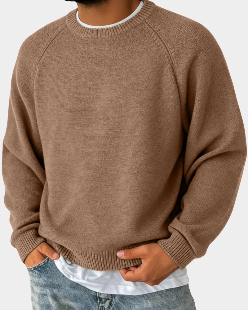 Evander | Simple crewneck sweater