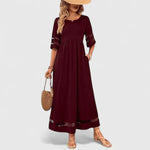 Delymarina — Robe Midi Élégante