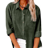 Martine | Chemise ample à poche poitrine