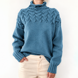 Magali | Pull à col roulé confortable