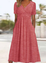 Dominique | Robe portefeuille stylée