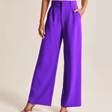 Caroline | Pantalon décontracté taille haute