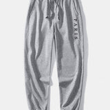 Ensemble Améline — sweat à col rond coupe décontractée à slogan Paris & pantalon de jogging