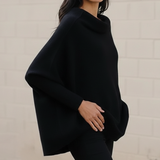 Aurélie | Pull ample à épaules dénudées