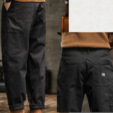 Pantalon utilitaire décontracté d'inspiration vintage