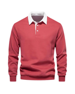 KNIT POLO SWEATER FOR MEN