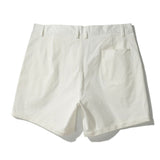 Ensemble — chemise cubaine texturée géométrique & short chino