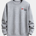 Ensemble — sweat à col rond coupe décontractée à imprimé rayé Paris & pantalon de jogging