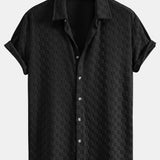 Ensemble — chemise en éponge à damier & short