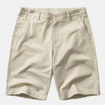 Ensemble — polo en maille jacquard à vagues et col V & short chino en coton