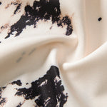 Ensemble — chemise à imprimé montagne à l'encre & short de bain mi-long à cordon