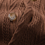 Ensemble Capucine — chemise cubaine texturée jacquard & short texturé froissé à cordon