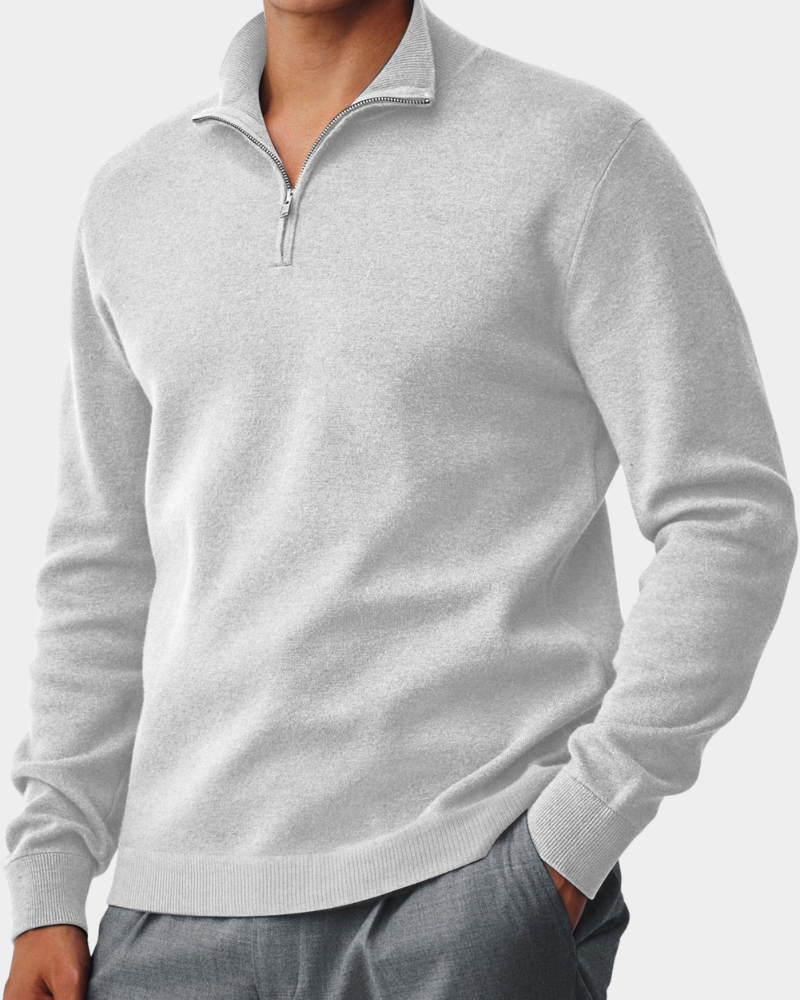 Corbin | Collar Zip Comfort Jumper