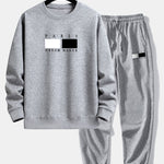 Ensemble — sweat à col rond à imprimé Paris & pantalon de jogging