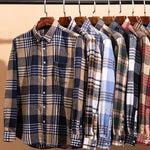 BRUSHED FLANNEL SHIRT FOR MEN