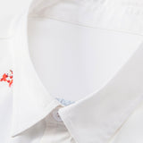Ensemble — chemise à imprimé peinture à l'encre orientale & short de bain mi-long à cordon