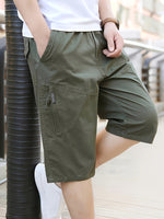 LOOSE FIT COTTON SHORTS FOR MEN
