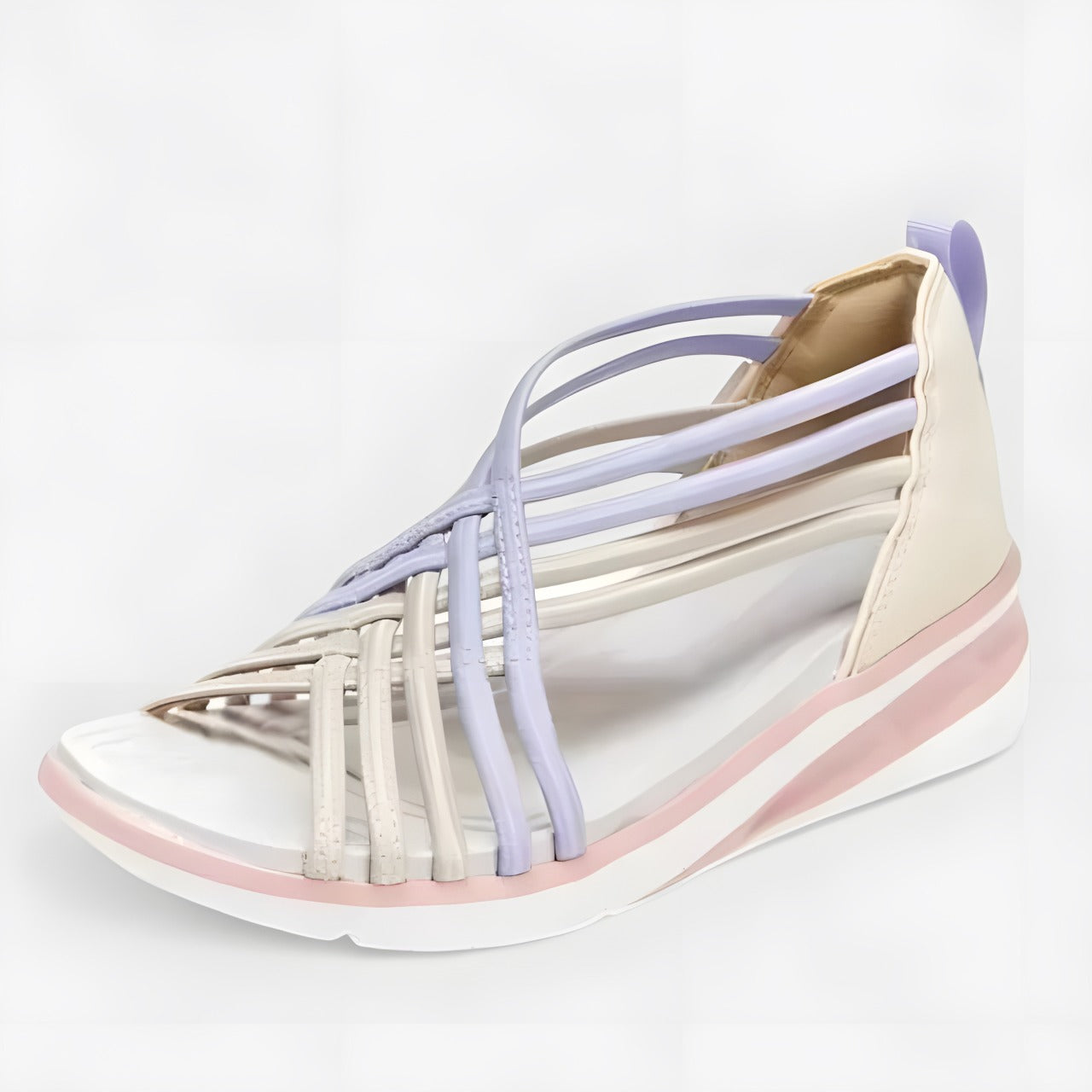 Eliza | Sandales orthopédiques femme élégantes Lilas
