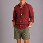 COTTON TWILL SHORTS FOR MEN