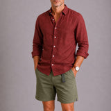 COTTON TWILL SHORTS FOR MEN