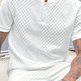 STAND COLLAR POLO SHIRT FOR MEN