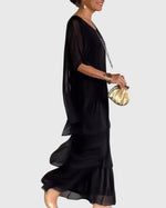 Robe Élégante Longue et Fluide