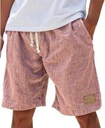 ELASTIC WAIST SHORTS FOR MEN