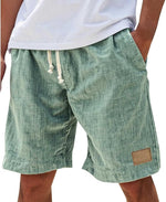 ELASTIC WAIST SHORTS FOR MEN