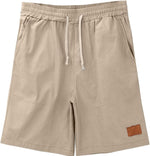 ELASTIC WAIST SHORTS FOR MEN
