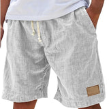 ELASTIC WAIST SHORTS FOR MEN