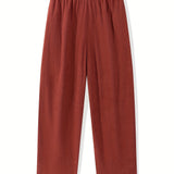 CORDUROY DRAWSTRING TROUSERS FOR MEN