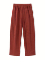 CORDUROY DRAWSTRING TROUSERS FOR MEN