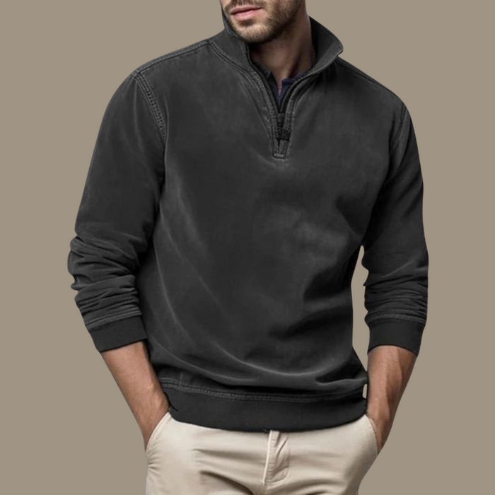 Chard | Pull casual zippé premium